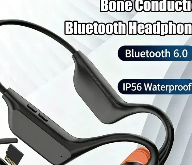 Écouteurs sans fil Bluetooth 5.4, 30 mètres de profondeur, étanches IPX8, pour natation, 32 go de RAM,